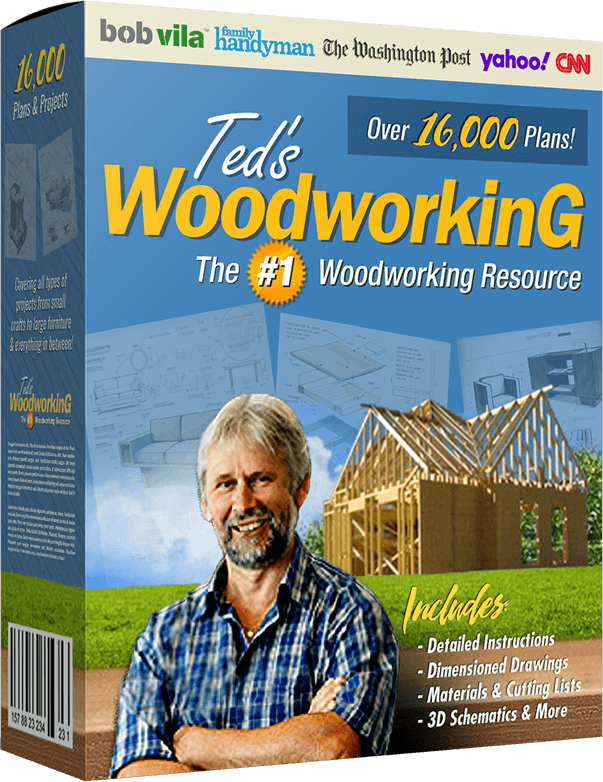Professional woodworking workshop with tools and finished projects