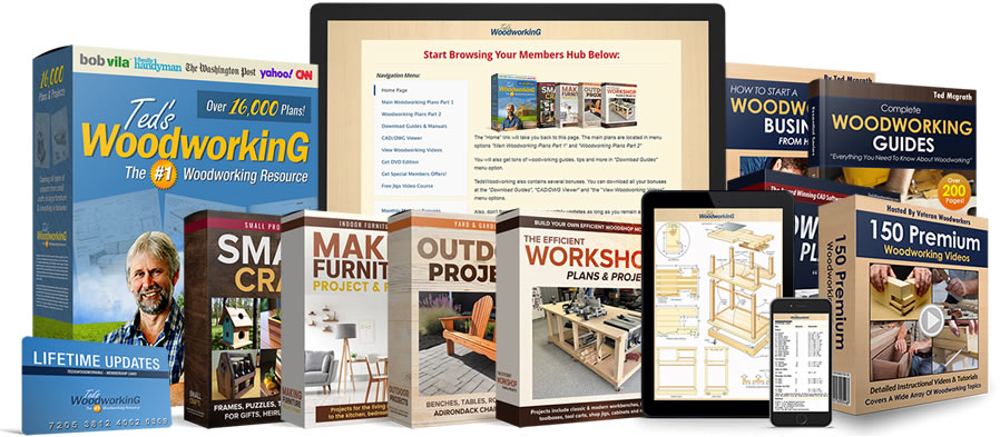 Ted's Woodworking Complete Package